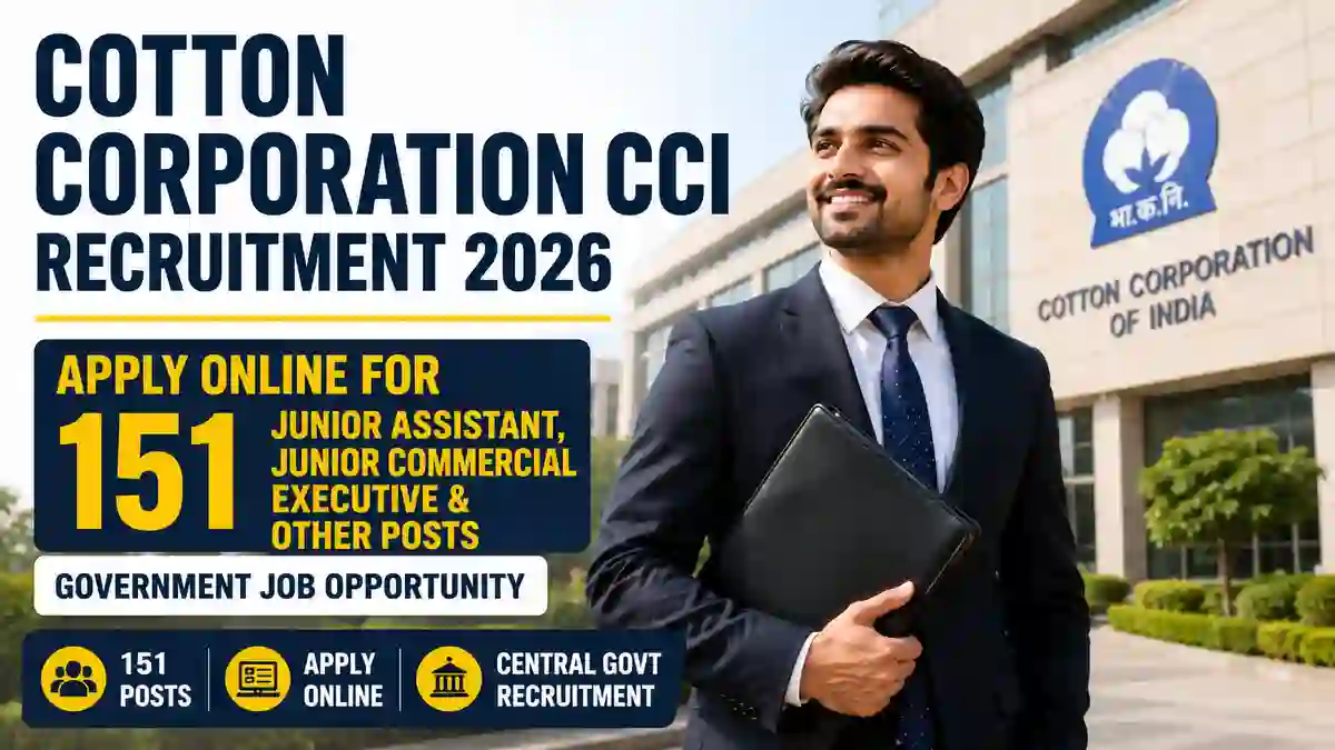 Cotton Corporation CCI Recruitment 2026