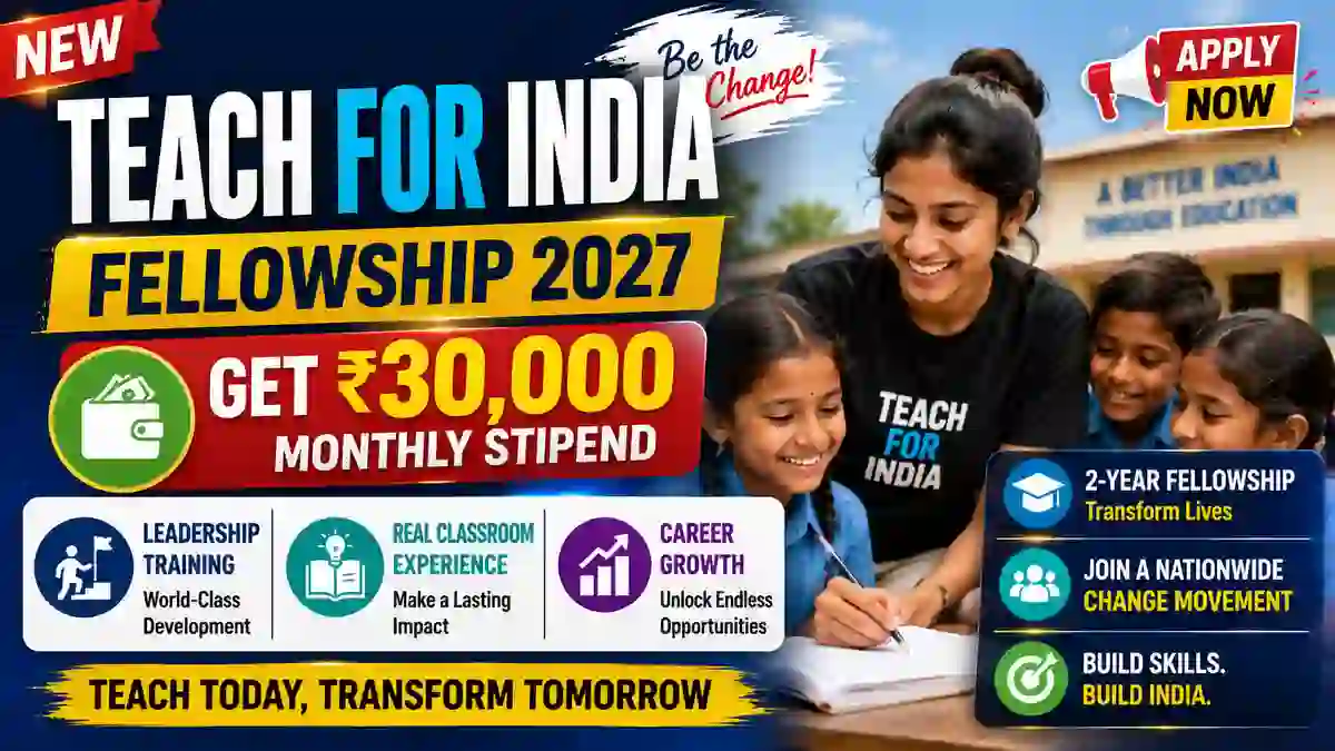 Teach For India Fellowship 2027