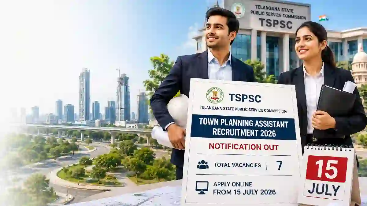 TSPSC Town Planning Assistant Recruitment 2026