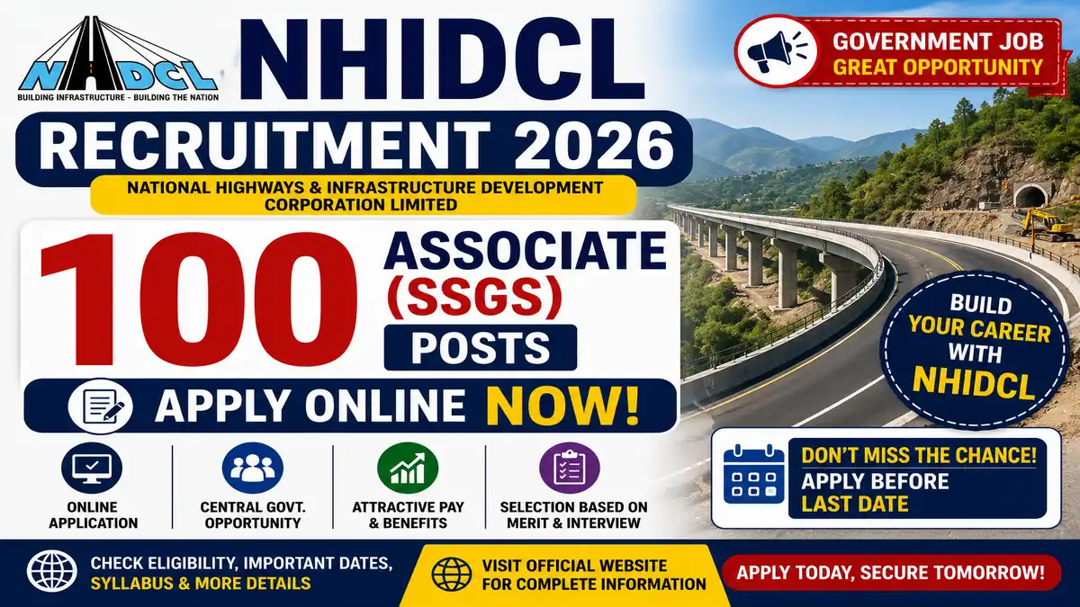 NHIDCL Recruitment 2026