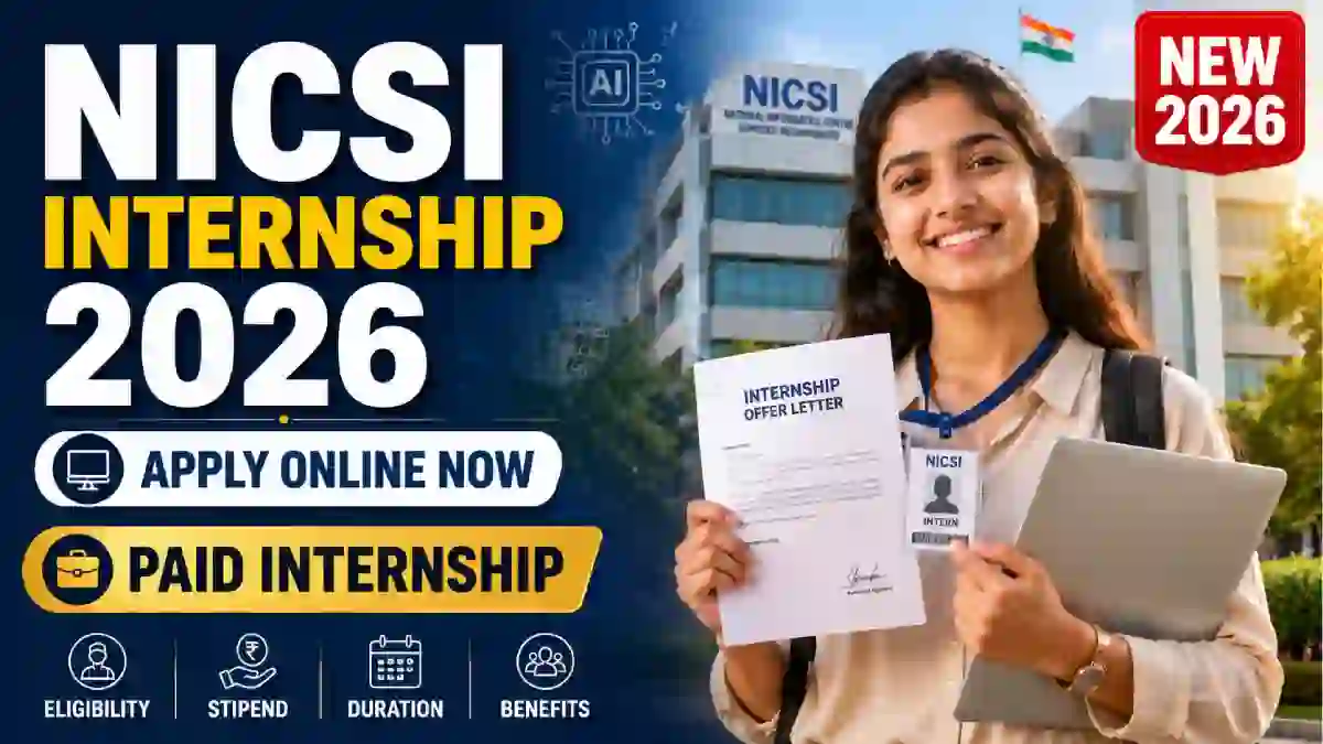 NICSI Internship 2026
